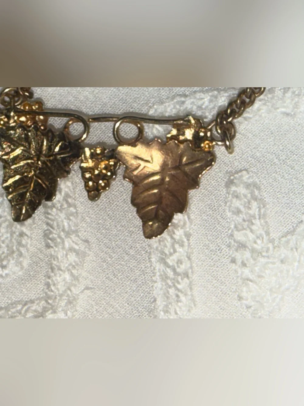 1940s Anson Black Hills Gold Necktie  -